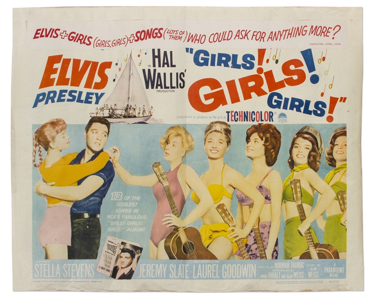 Elvis Presley's Personally Owned Guitar, Screen-Used in ''Girls, Girls, Girls''
